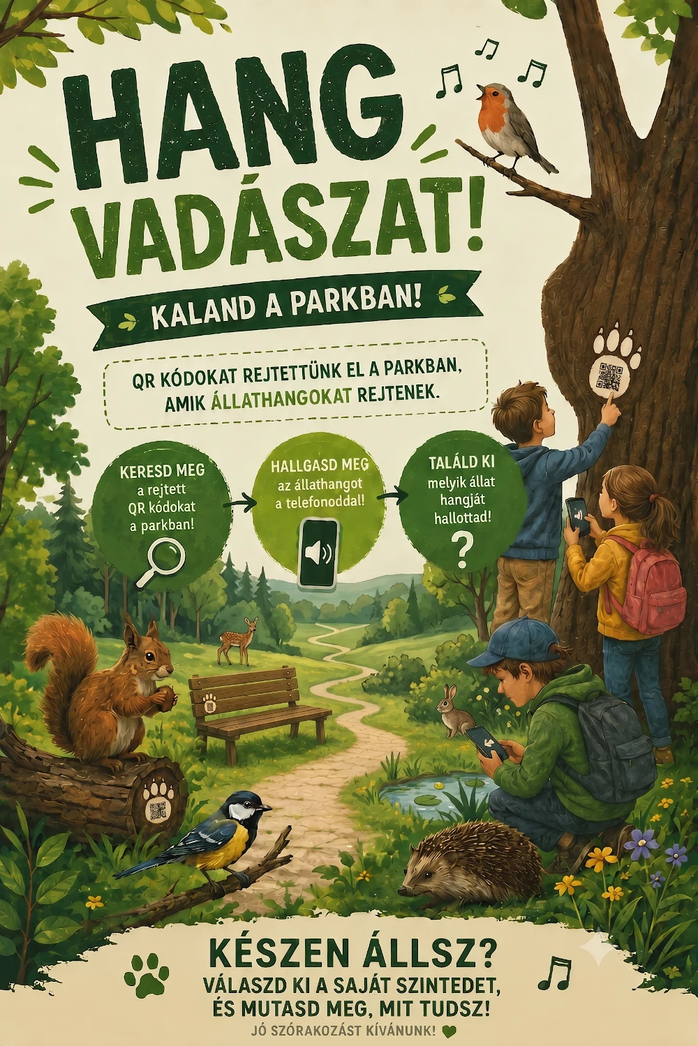 Hangvadászat Plakát